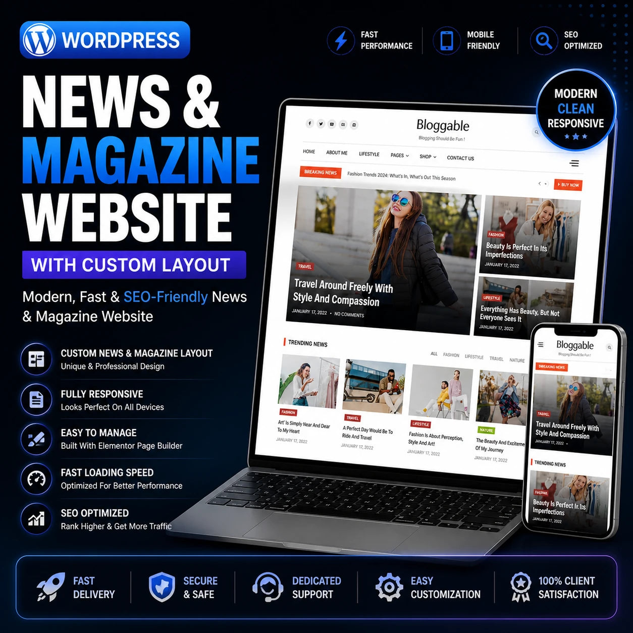 WordPress Website — Project 01