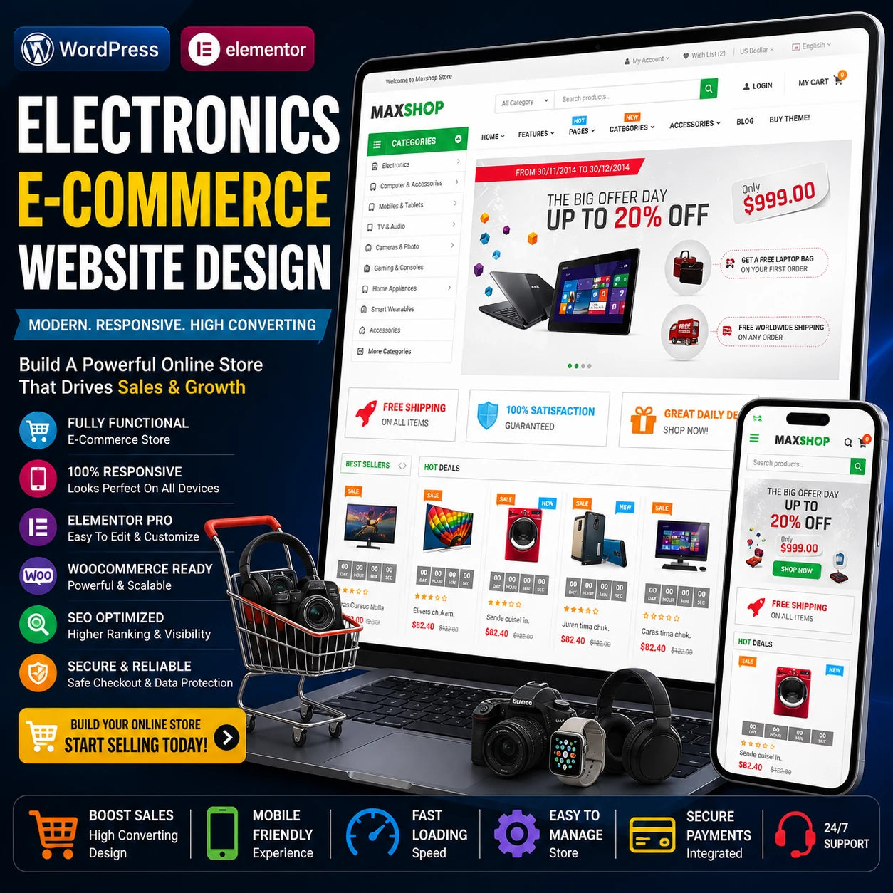 WordPress Website — Project 08